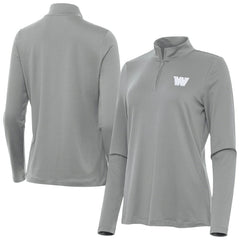 Washington Commanders  Antigua Women's Reprocess Quarter-Zip Top