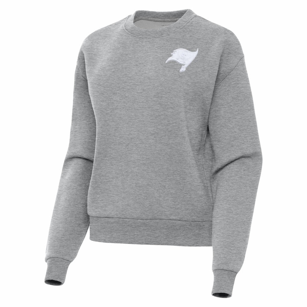 Tampa Bay Buccaneers  Antigua Women's Victory Crew Pullover Sweatshirt