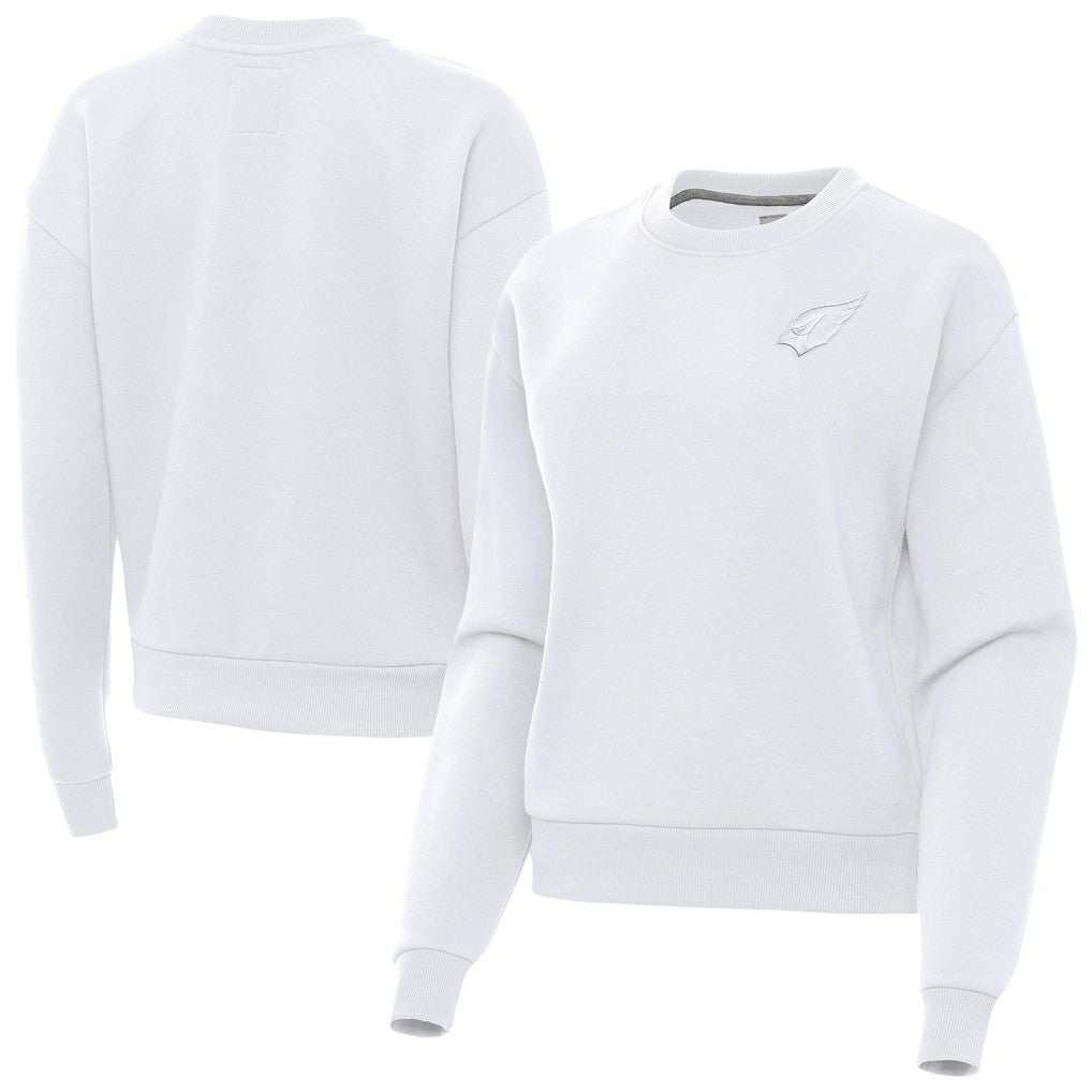 Arizona Cardinals  Antigua Women's Victory Crew Pullover Sweatshirt