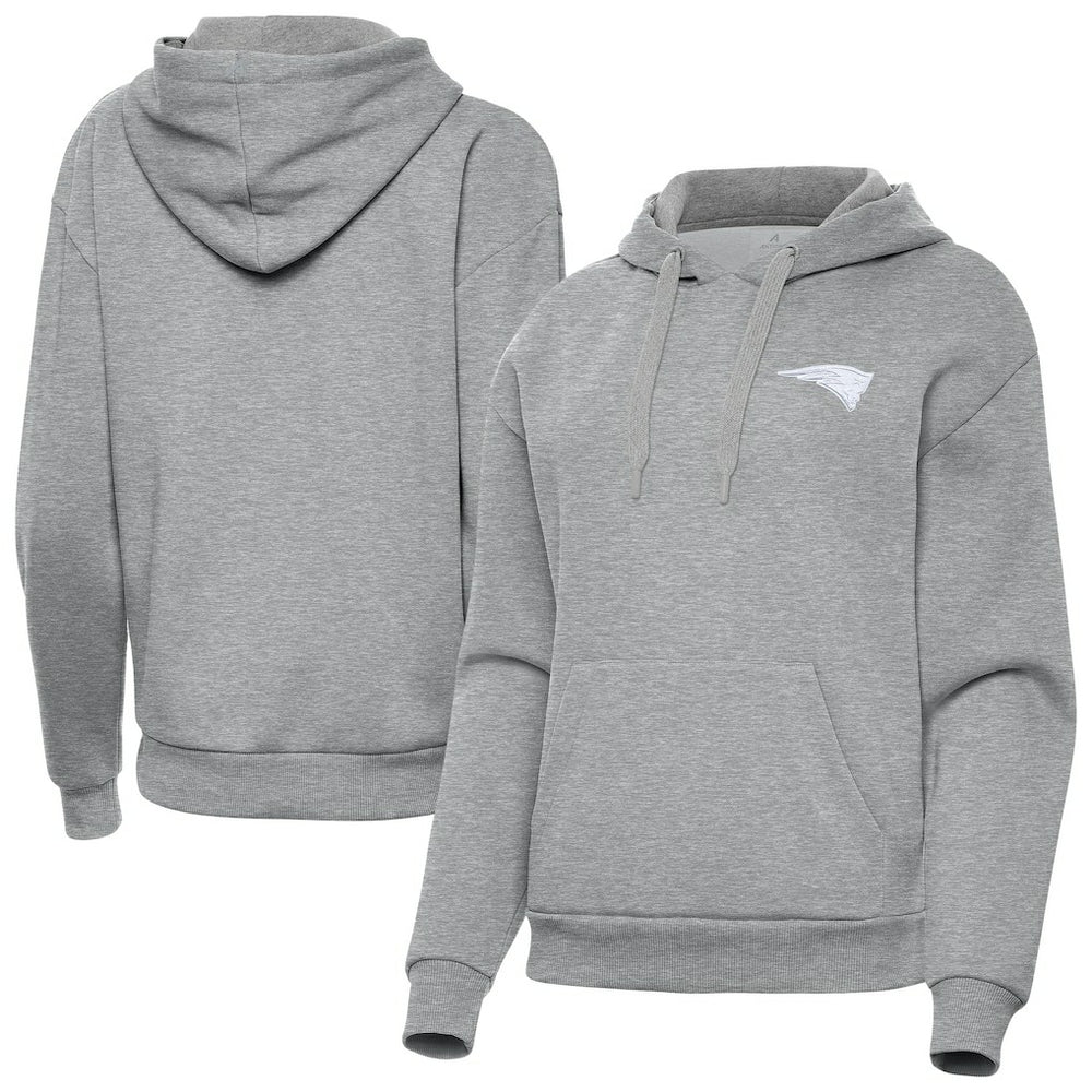New England Patriots  Antigua Women's Victory Pullover Hoodie