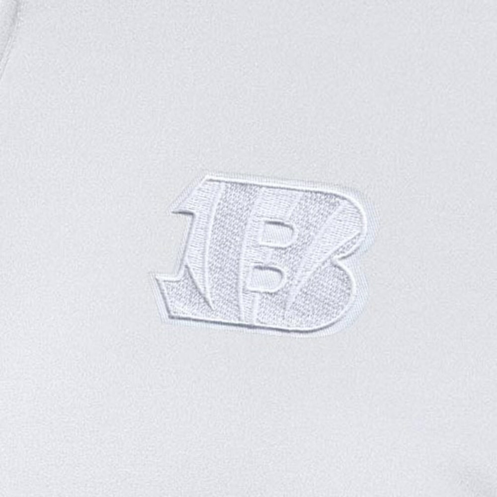 Cincinnati Bengals  Antigua Women's Reprocess Quarter-Zip Top