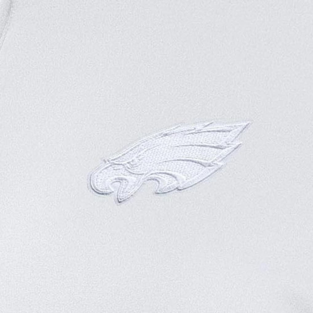 Philadelphia Eagles  Antigua Women's Reprocess Quarter-Zip Top