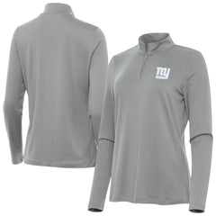 New York Giants  Antigua Women's Reprocess Quarter-Zip Top