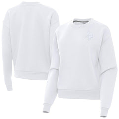 Minnesota Vikings  Antigua Women's Victory Crew Pullover Sweatshirt