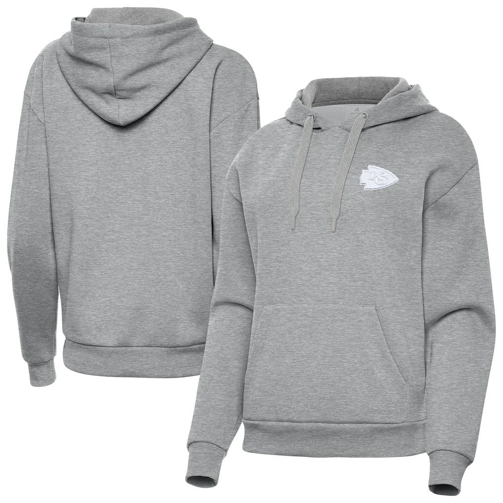 Kansas City Chiefs  Antigua Women's Victory Pullover Hoodie
