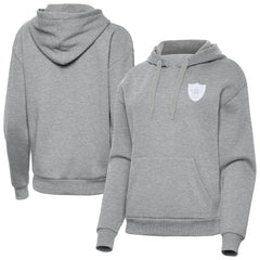 Las Vegas Raiders  Antigua Women's Victory Pullover Hoodie
