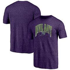 Tampa Bay Rays Purple Cooperstown Collection Line Corps Tri-Blend T-Shirt | MLB Online