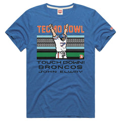 Denver Broncos  John Elway  Homage Unisex Tecmo Bowl Retired Player Graphic Tri-Blend T-Shirt