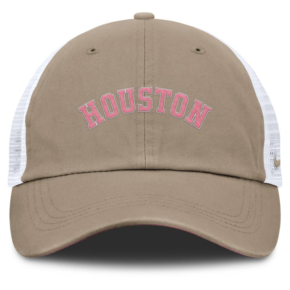 Houston Astros Nike Unisex Mother's Day Club Trucker Adjustable Hat | MLB New