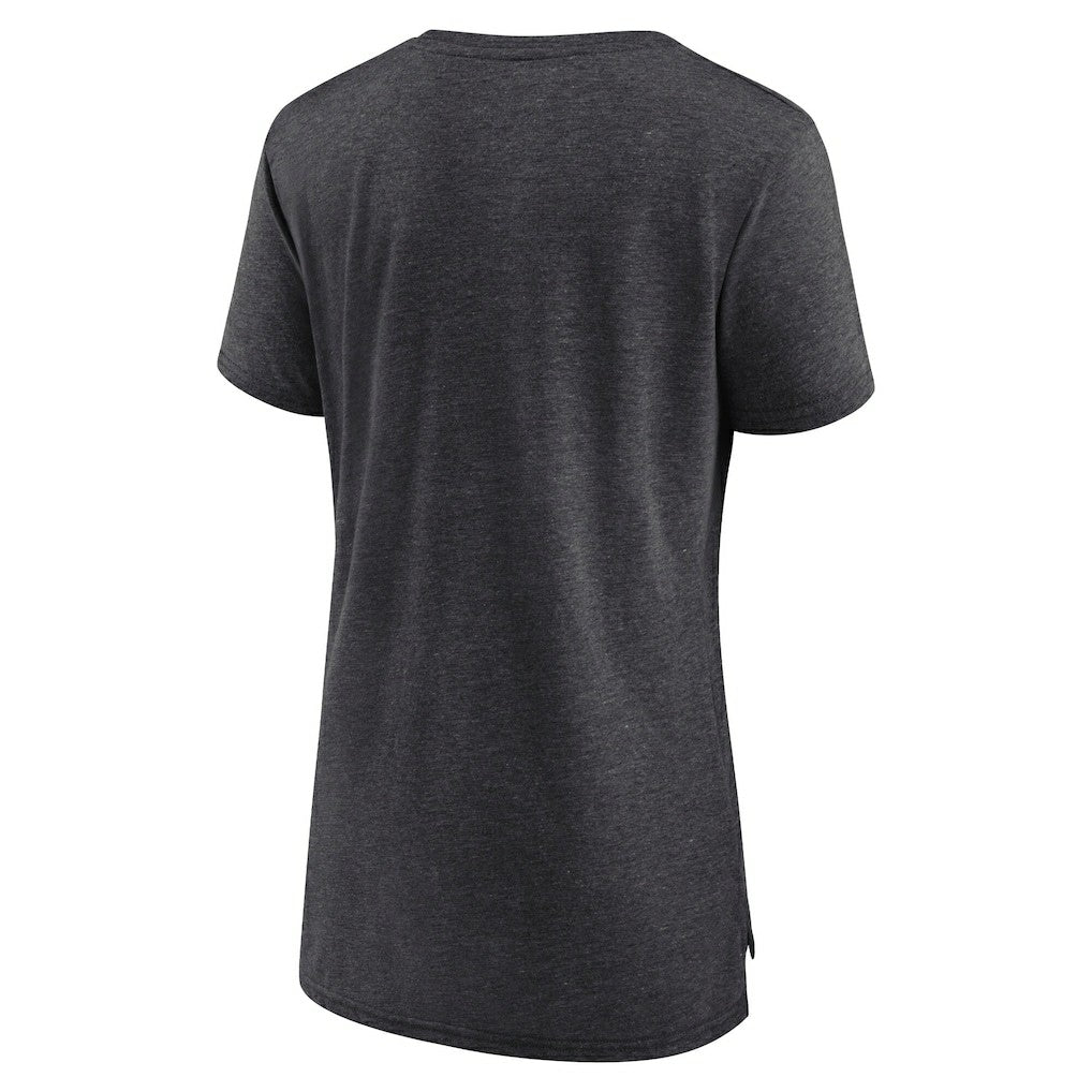 Las Vegas Raiders Nike Women's Vintage Graphic Tri-Blend Scoop Neck T-Shirt