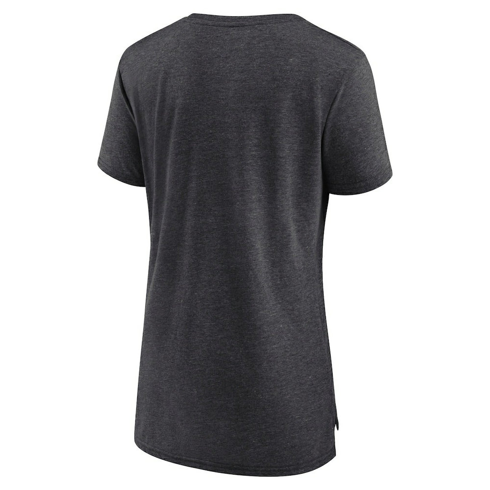 Las Vegas Raiders Nike Women's Vintage Graphic Tri-Blend Scoop Neck T-Shirt