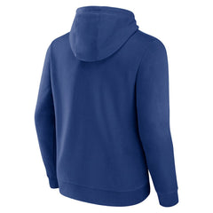 Toronto Maple Leafs Blue Team Lockup Pullover Hoodie On Sale