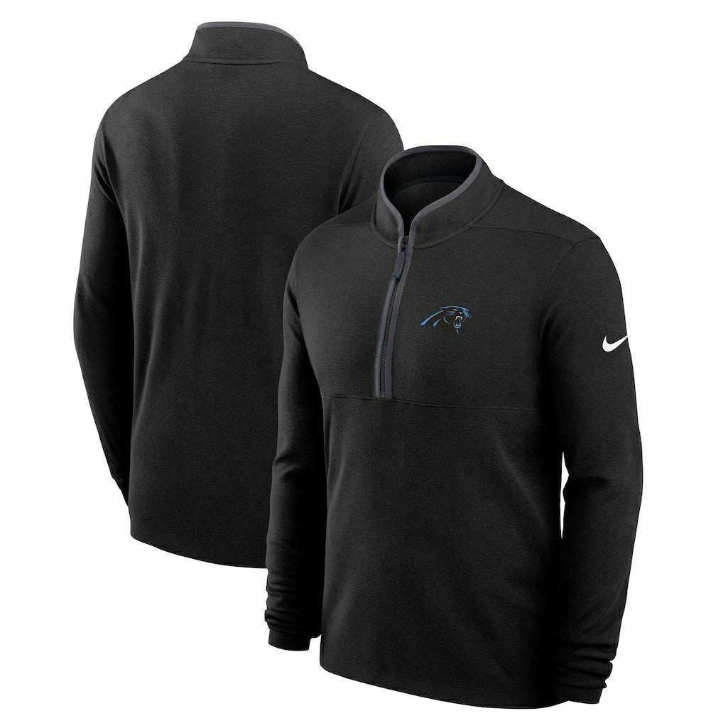Carolina Panthers Nike Lightweight Victory Dri-FIT Half-Zip Pullover