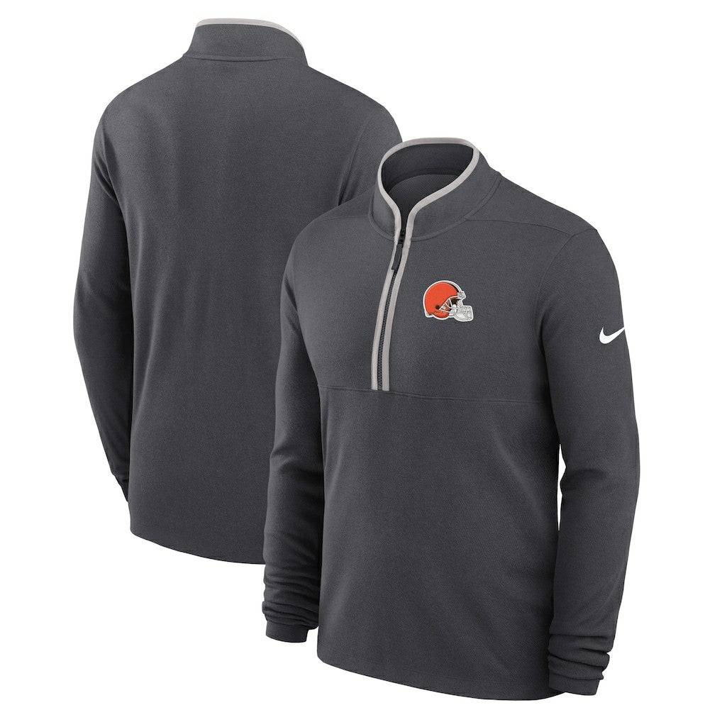 Cleveland Browns Nike Lightweight Victory Dri-FIT Half-Zip Pullover