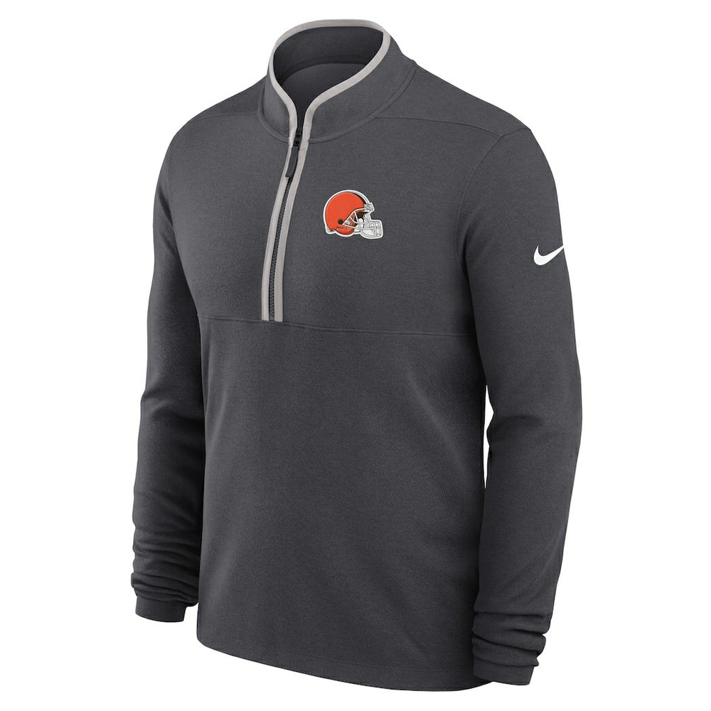 Cleveland Browns Nike Lightweight Victory Dri-FIT Half-Zip Pullover
