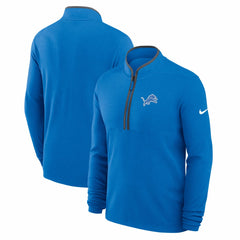 Detroit Lions Nike Lightweight Victory Dri-FIT Half-Zip Pullover
