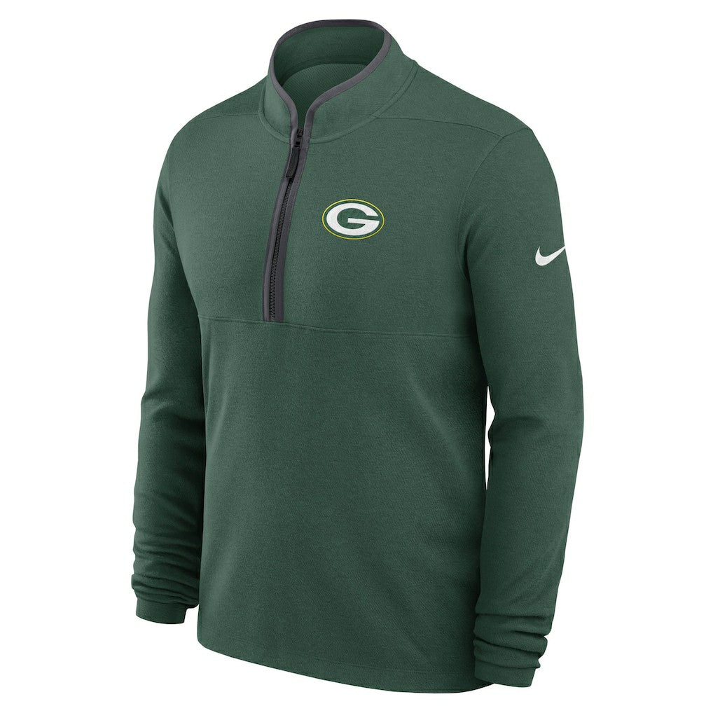 Green Bay Packers Nike Lightweight Victory Dri-FIT Half-Zip Pullover