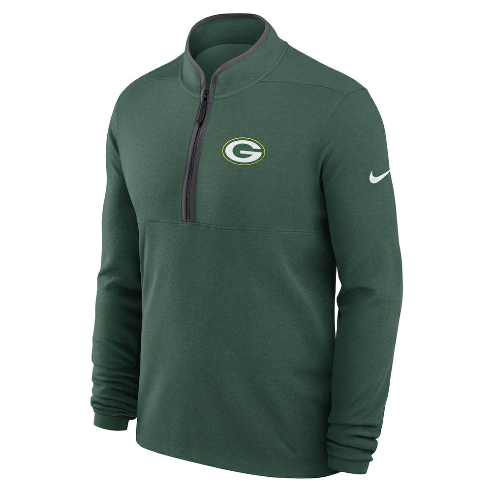 Green Bay Packers Nike Lightweight Victory Dri-FIT Half-Zip Pullover
