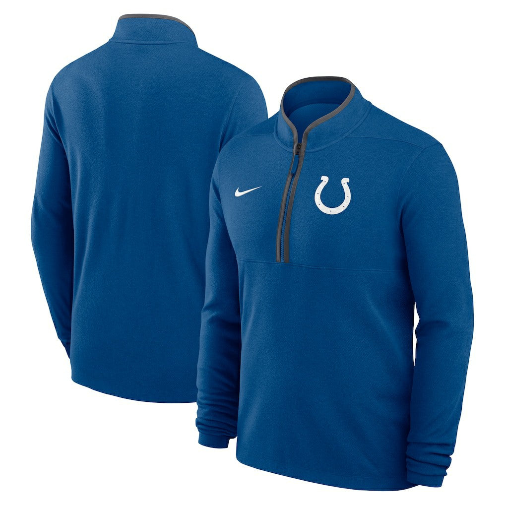 Indianapolis Colts Nike Lightweight Victory Dri-FIT Half-Zip Pullover