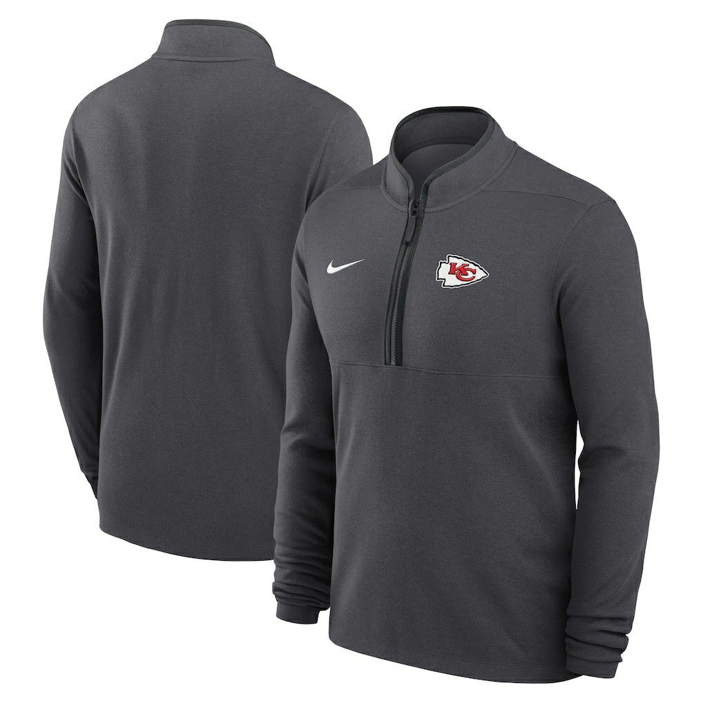 Kansas City Chiefs Nike Lightweight Victory Dri-FIT Half-Zip Pullover