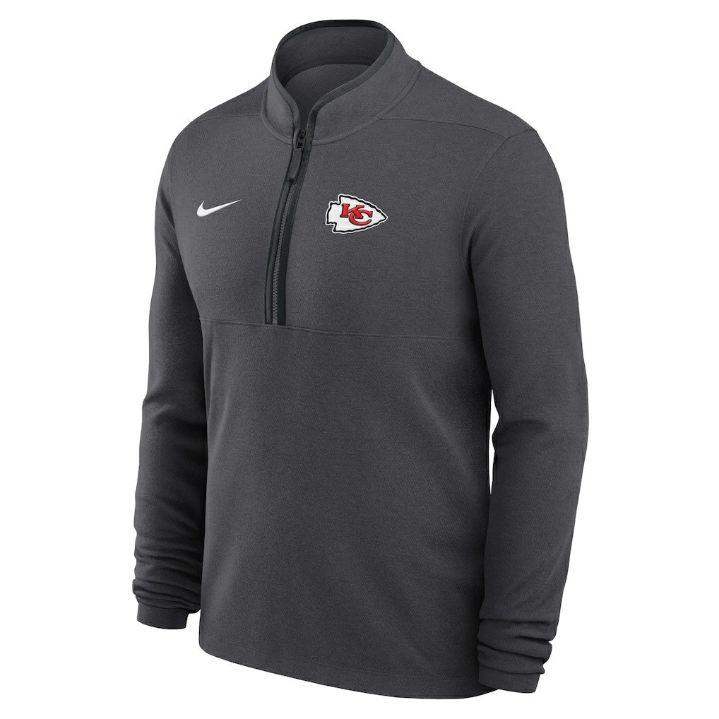 Kansas City Chiefs Nike Lightweight Victory Dri-FIT Half-Zip Pullover