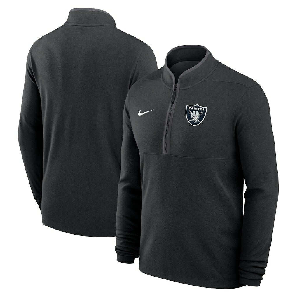 Las Vegas Raiders Nike Lightweight Victory Dri-FIT Half-Zip Pullover