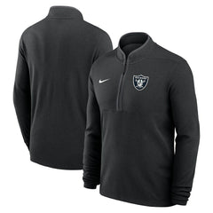 Las Vegas Raiders Nike Lightweight Victory Dri-FIT Half-Zip Pullover