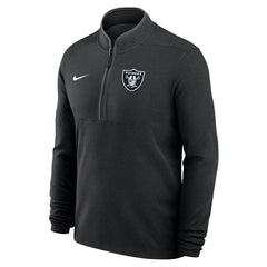 Las Vegas Raiders Nike Lightweight Victory Dri-FIT Half-Zip Pullover