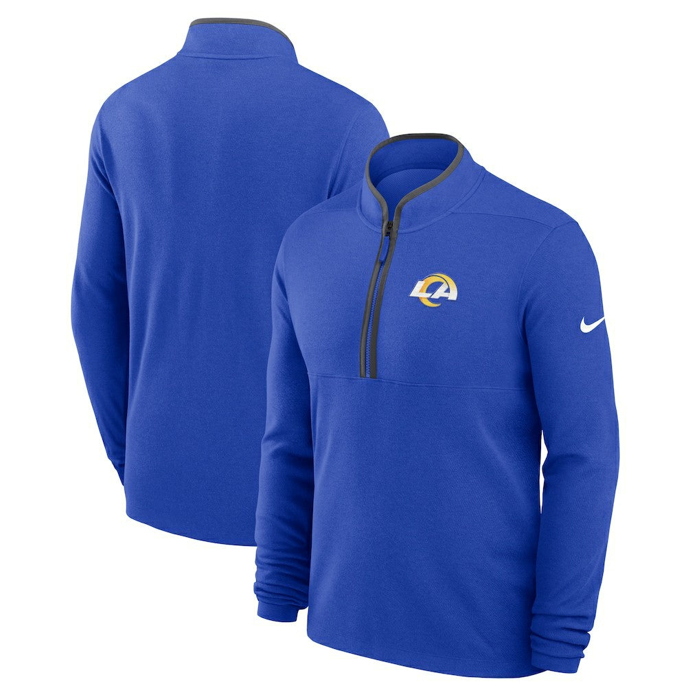 Los Angeles Rams Nike Lightweight Victory Dri-FIT Half-Zip Pullover