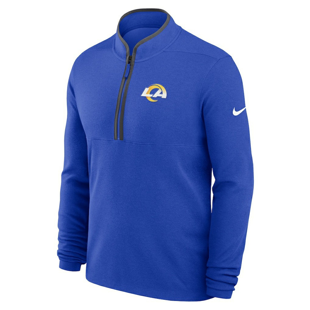 Los Angeles Rams Nike Lightweight Victory Dri-FIT Half-Zip Pullover