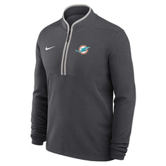 Miami Dolphins Nike Lightweight Victory Dri-FIT Half-Zip Pullover