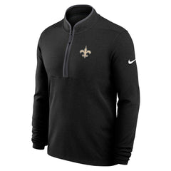 New Orleans Saints Nike Lightweight Victory Dri-FIT Half-Zip Pullover