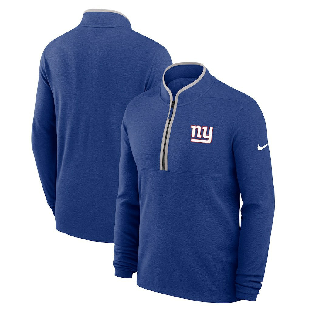New York Giants Nike Lightweight Victory Dri-FIT Half-Zip Pullover