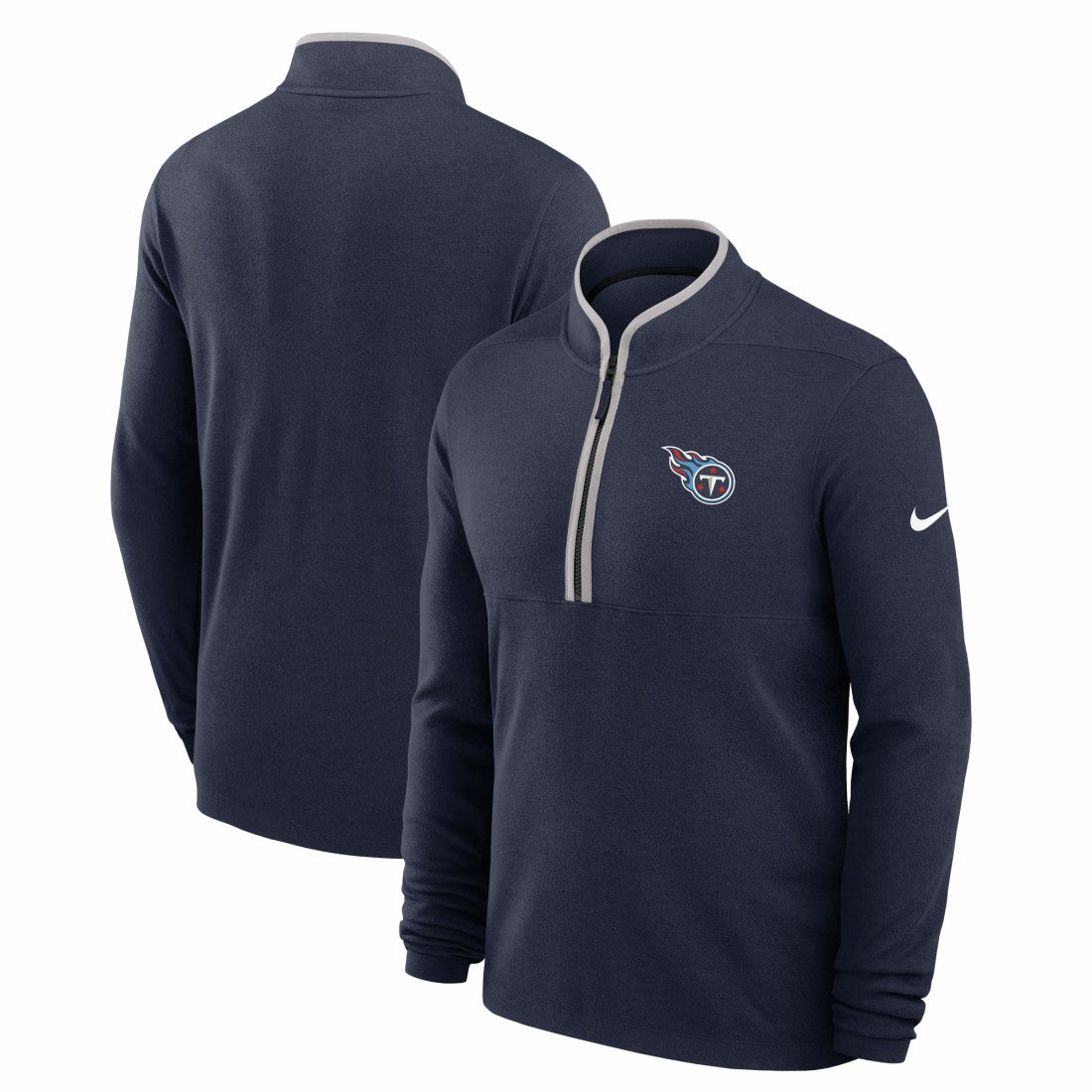 Tennessee Titans Nike Lightweight Victory Dri-FIT Half-Zip Pullover