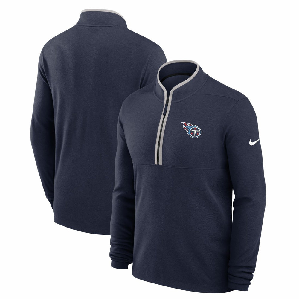 Tennessee Titans Nike Lightweight Victory Dri-FIT Half-Zip Pullover