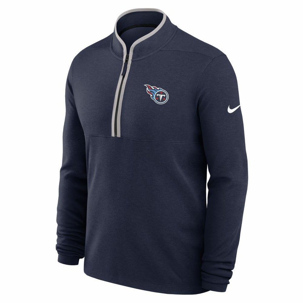 Tennessee Titans Nike Lightweight Victory Dri-FIT Half-Zip Pullover
