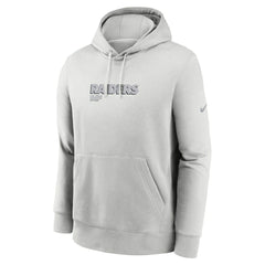 Las Vegas Raiders Nike Edge Pack French Terry Club Pullover Hoodie