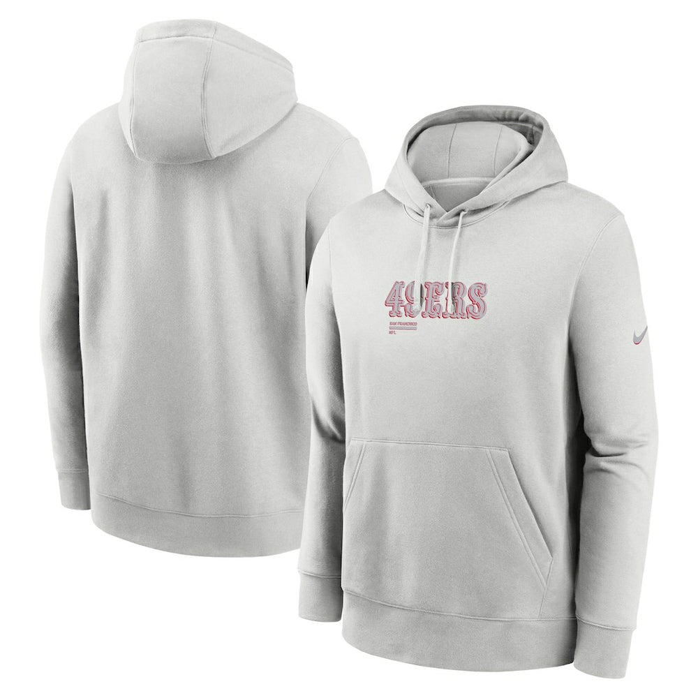 San Francisco 49ers Nike Edge Pack French Terry Club Pullover Hoodie