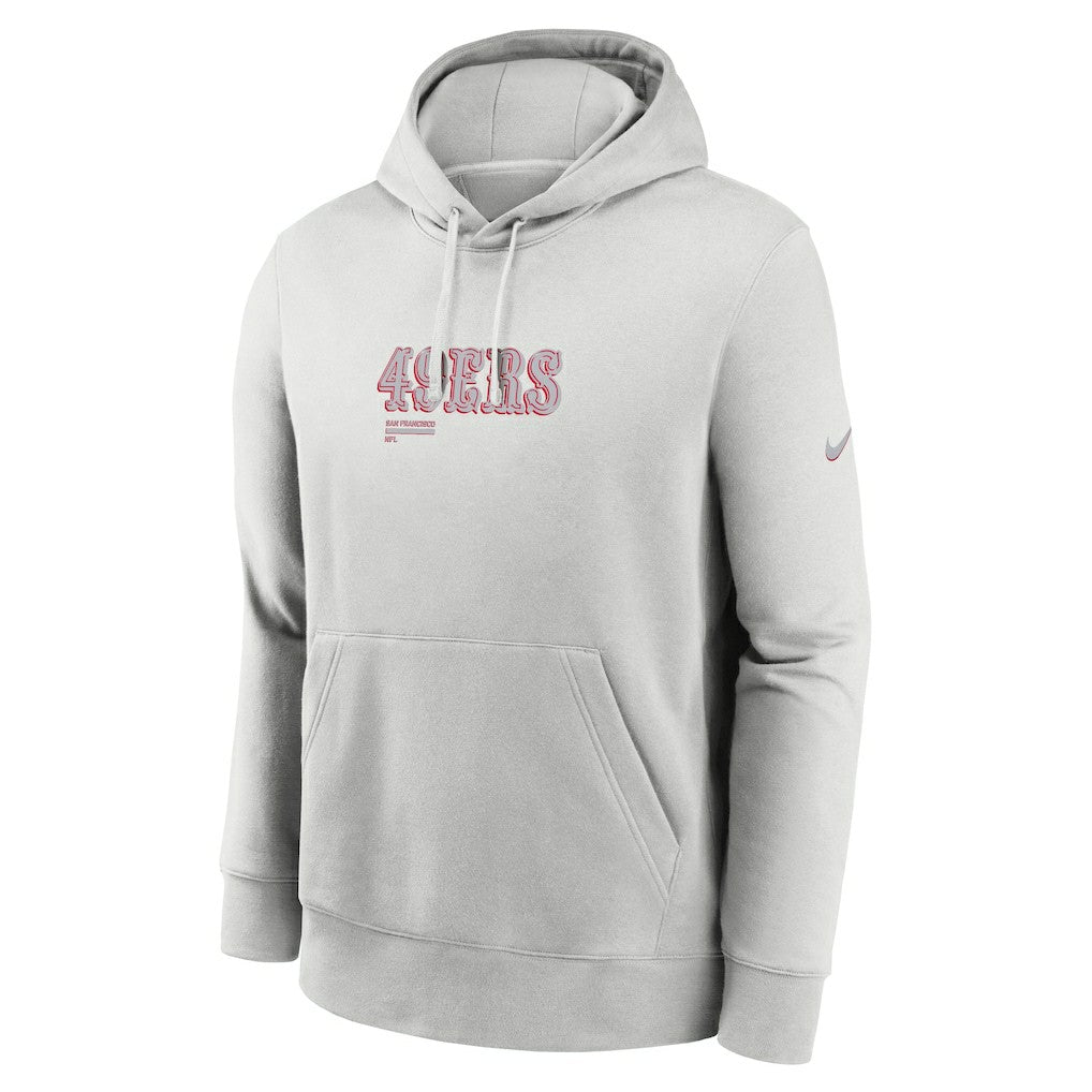 San Francisco 49ers Nike Edge Pack French Terry Club Pullover Hoodie