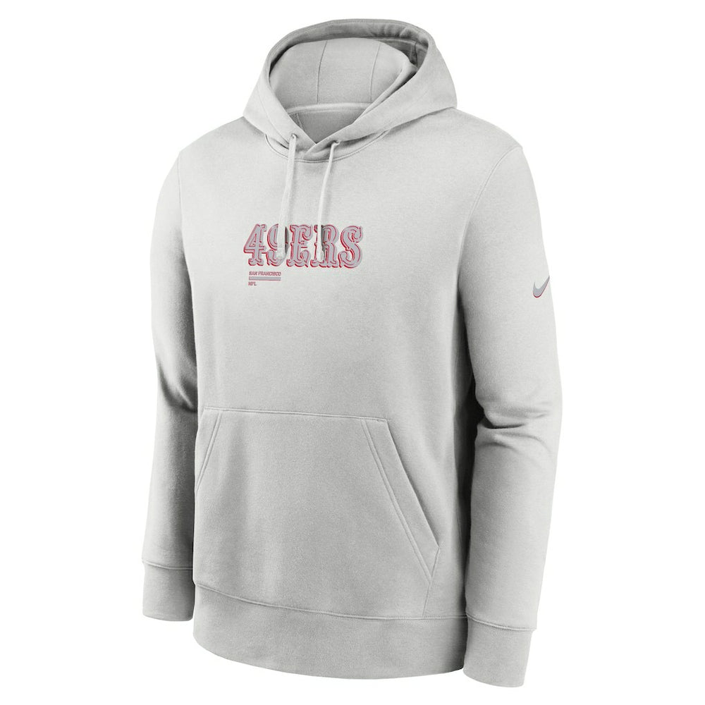 San Francisco 49ers Nike Edge Pack French Terry Club Pullover Hoodie