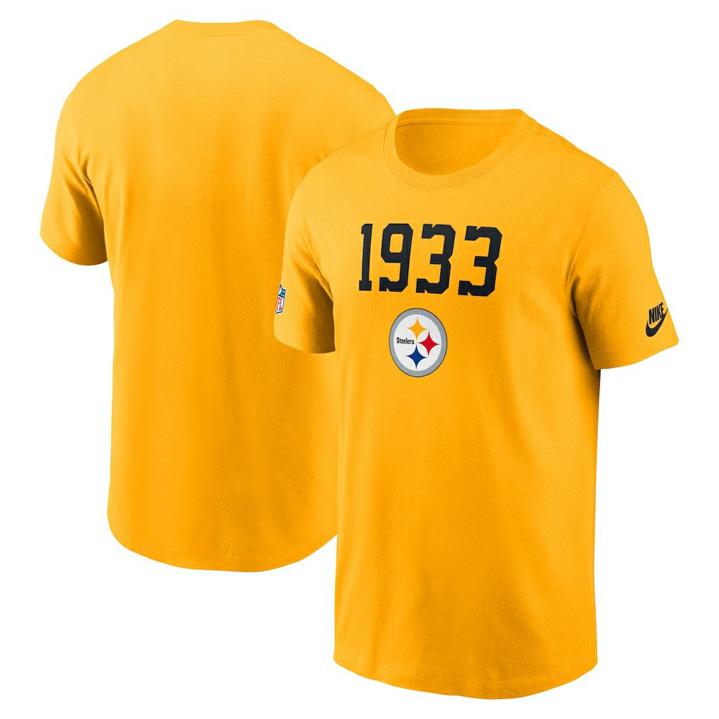 Pittsburgh Steelers Nike 1933 Alt Pack Onside Conversion Performance T-Shirt