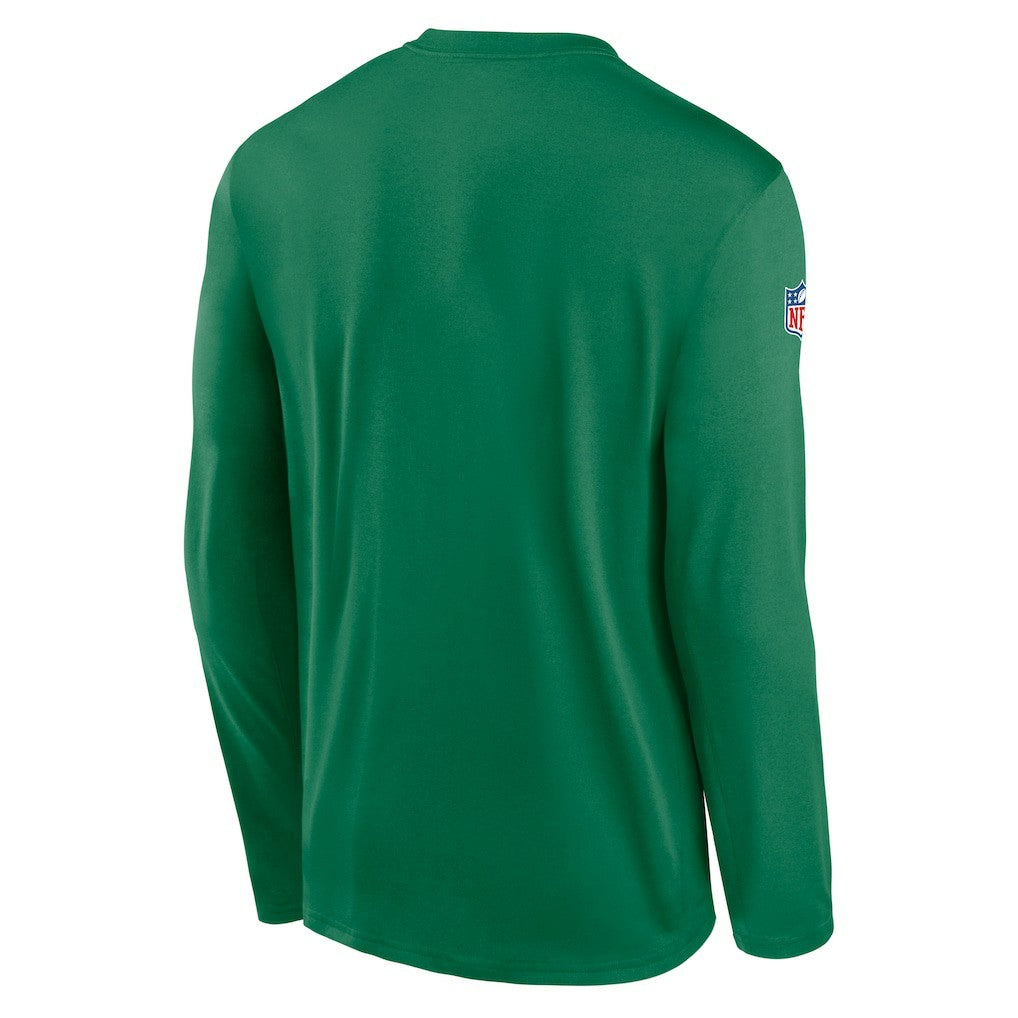 Philadelphia Eagles Nike Legend Small Logo Dri-FIT Long Sleeve T-Shirt