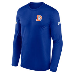 Denver Broncos Nike Legend Small Logo Dri-FIT Long Sleeve T-Shirt