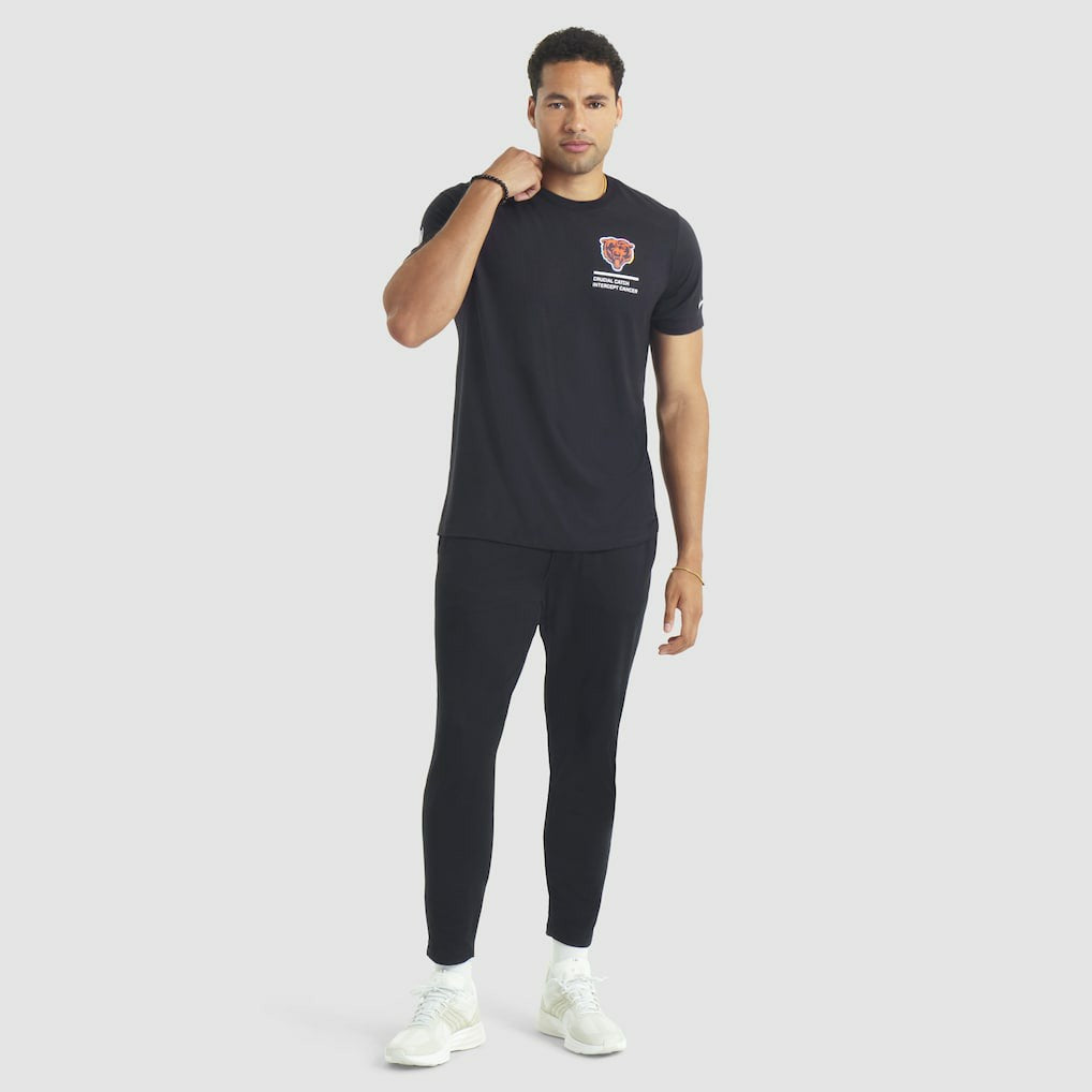 Chicago Bears Nike 2025 NFL Crucial Catch Tri-Blend Dri-FIT T-Shirt
