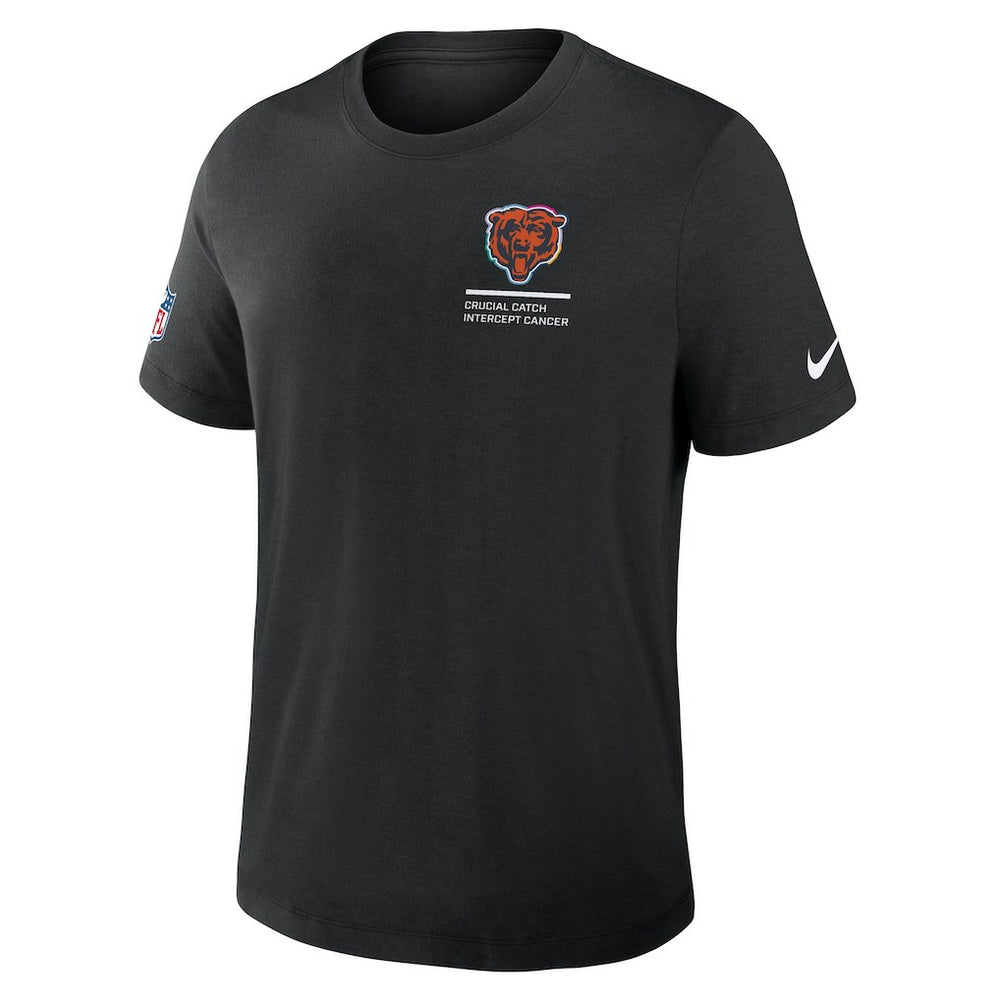Chicago Bears Nike 2025 NFL Crucial Catch Tri-Blend Dri-FIT T-Shirt