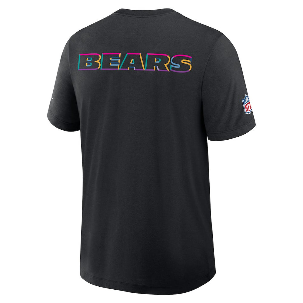 Chicago Bears Nike 2025 NFL Crucial Catch Tri-Blend Dri-FIT T-Shirt