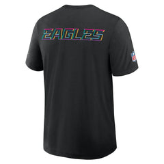 Philadelphia Eagles Nike 2025 NFL Crucial Catch Tri-Blend Dri-FIT T-Shirt
