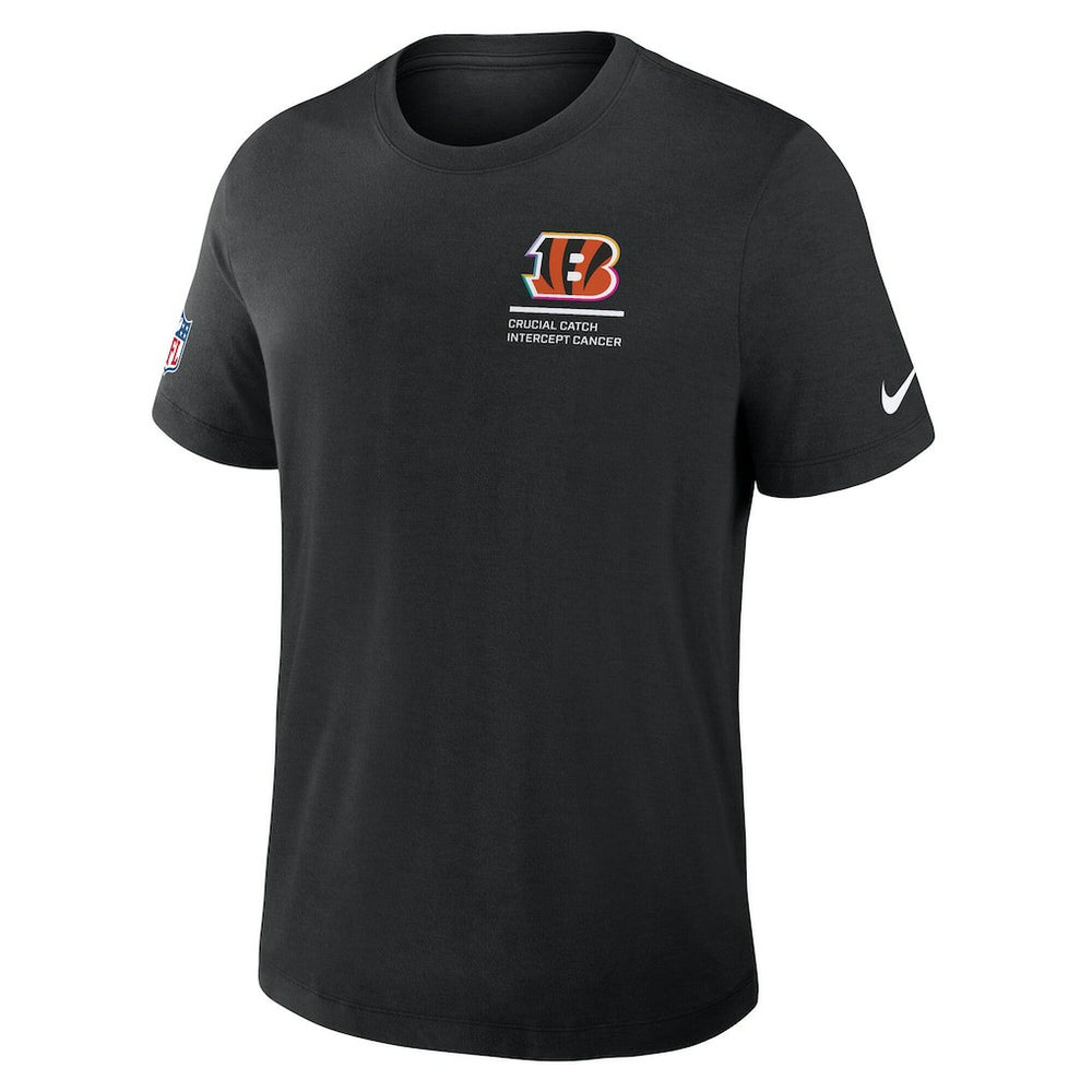 Cincinnati Bengals Nike 2025 NFL Crucial Catch Tri-Blend Dri-FIT T-Shirt