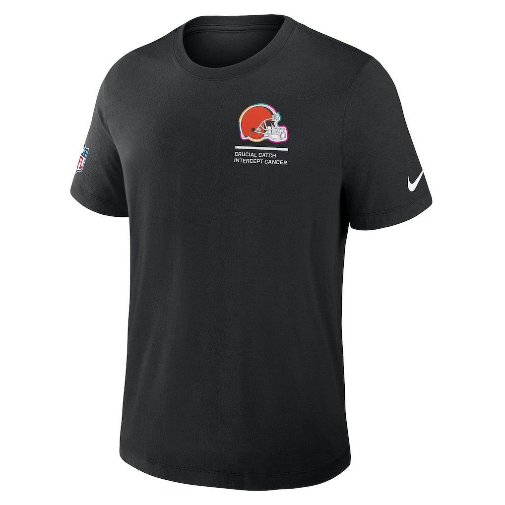 Cleveland Browns Nike 2025 NFL Crucial Catch Tri-Blend Dri-FIT T-Shirt