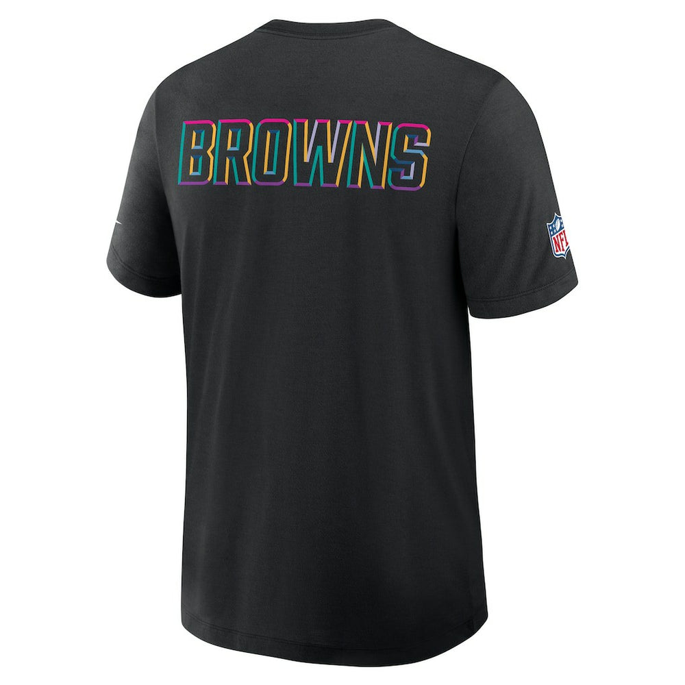 Cleveland Browns Nike 2025 NFL Crucial Catch Tri-Blend Dri-FIT T-Shirt